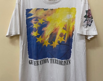 Vintage Manic Street Preachers Generation Terrorists T shirt