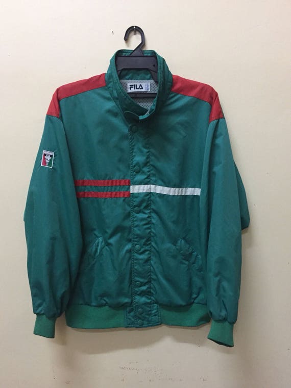 vintage fila windbreaker