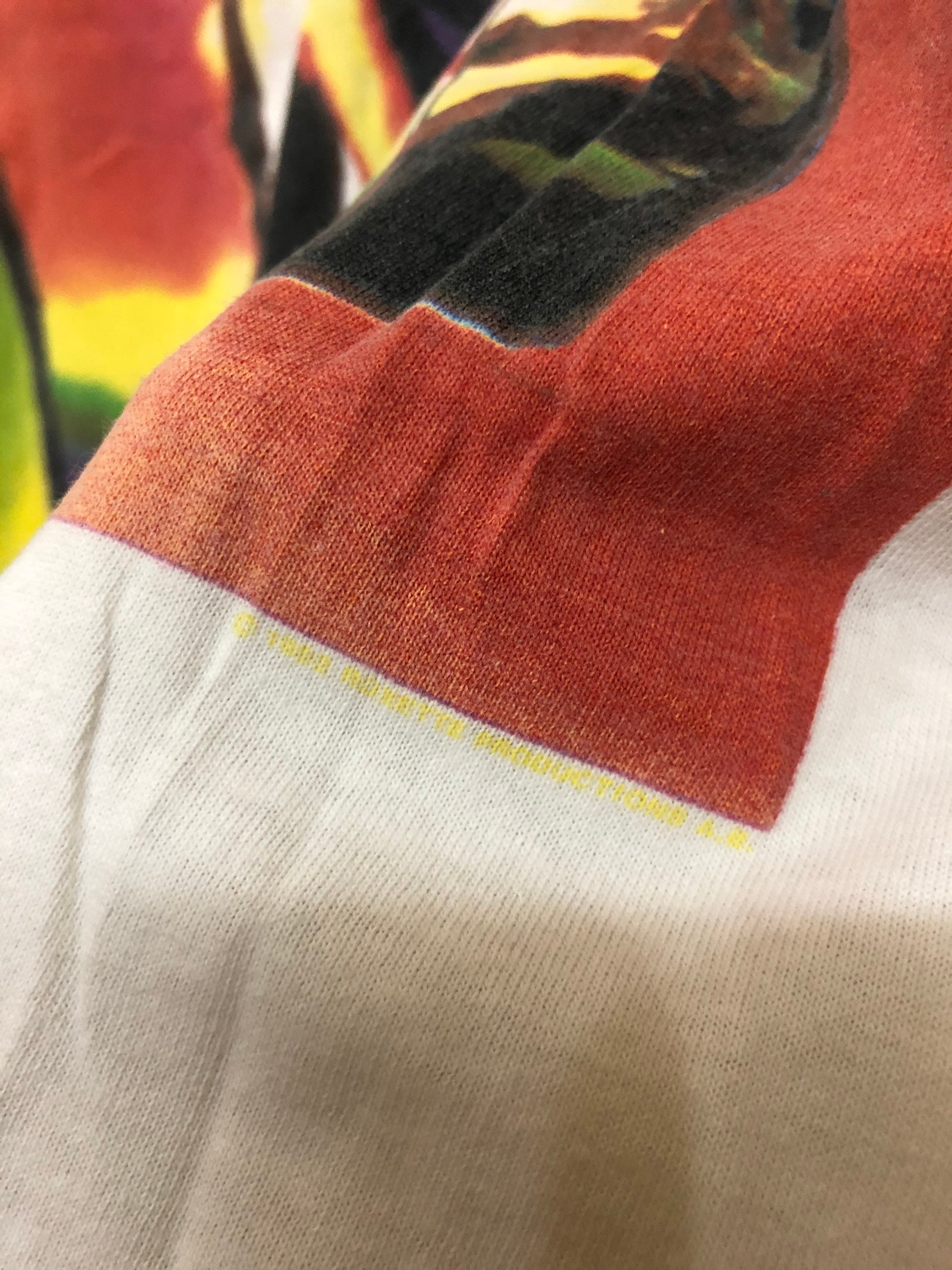 ヴィンテージ 90 年代 ロクセット ワールド ツアー 91-92 T シャツ