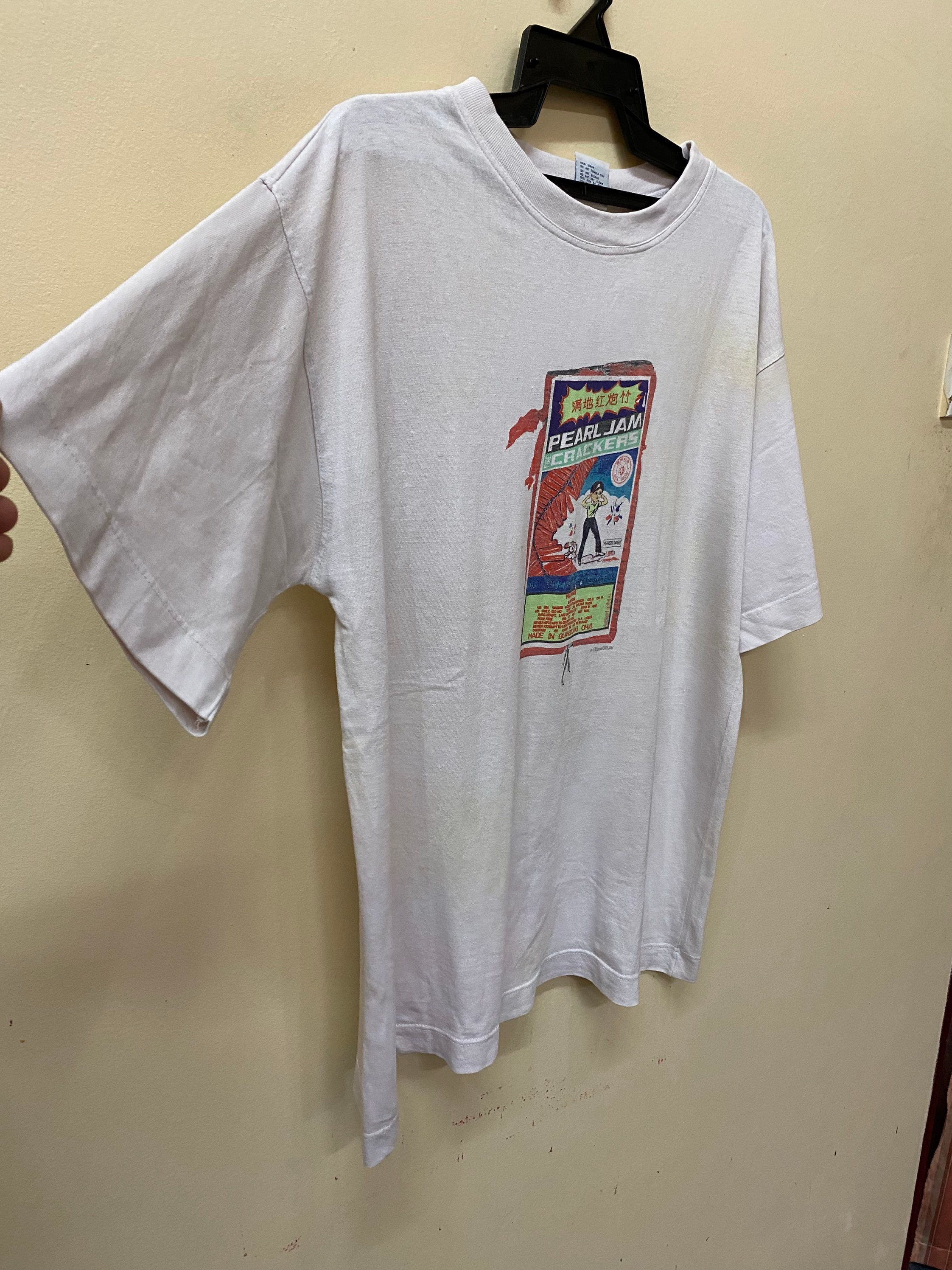 Buy Vintage 90s Pearl Jam Fire Crackers T Shirt Online in India - Etsy