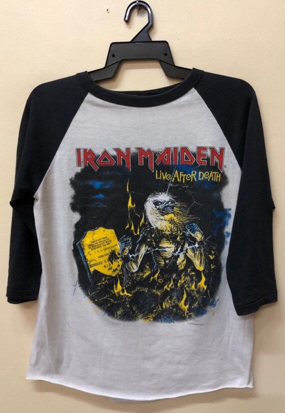 iron maiden live after death shirt