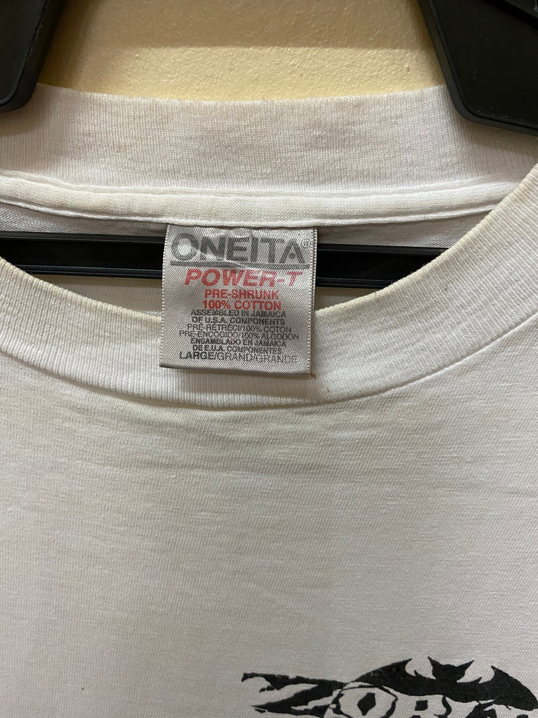 ヴィンテージ ゾーラック プッシュヘッド スケートボード T シャツ