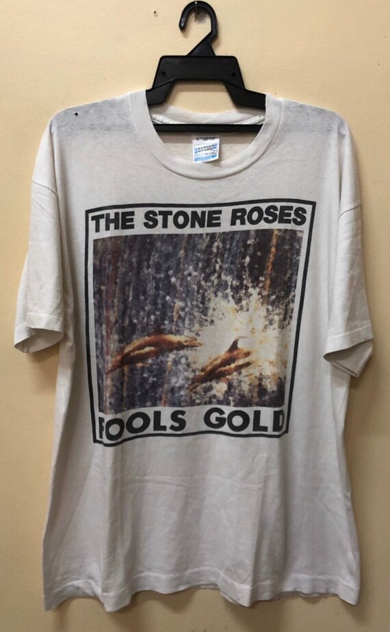 Vintage 90s The Stone Roses Bandtee tshirt Bjork R