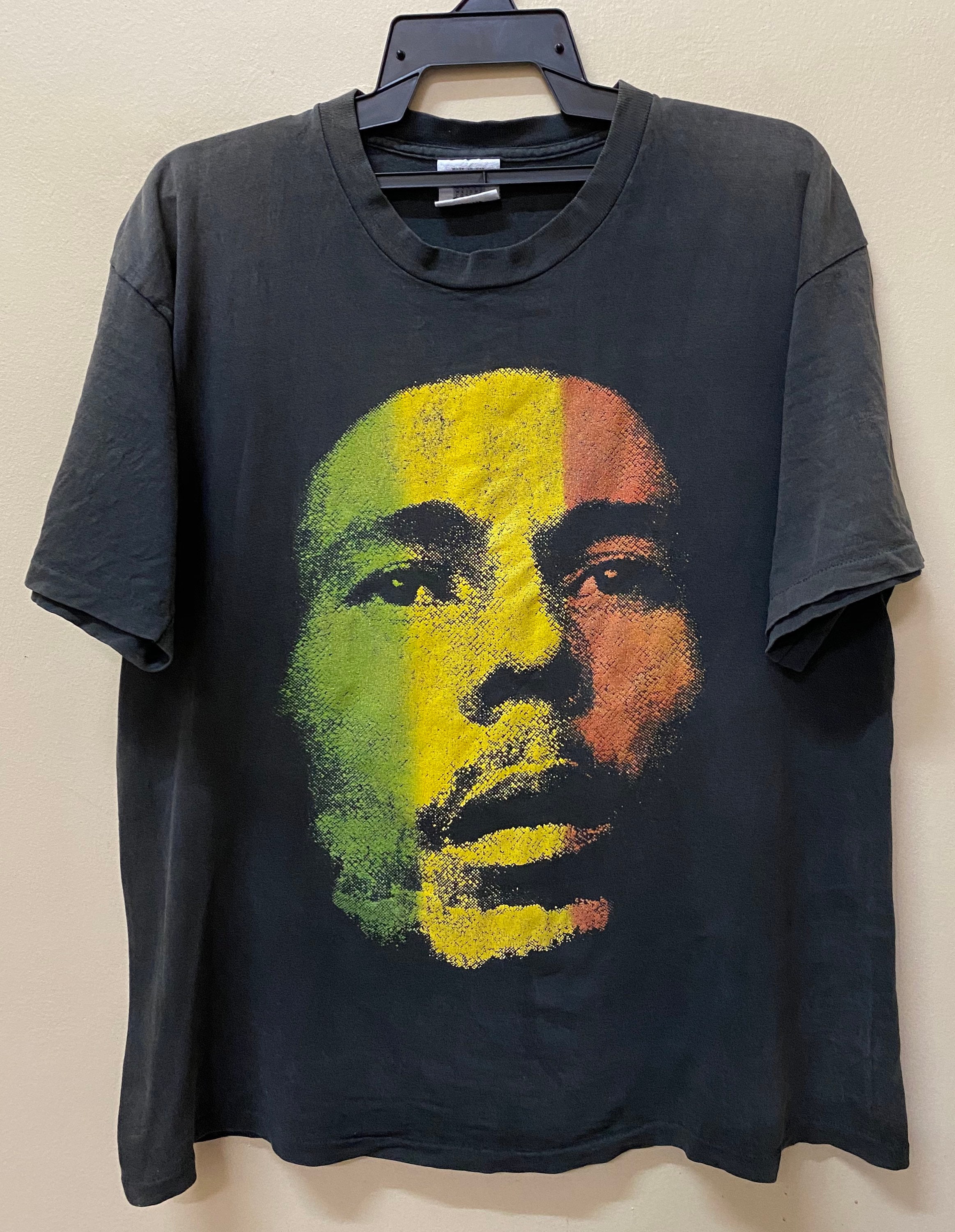 Vintage 90s Bob Marley Rasta T Shirt - Etsy