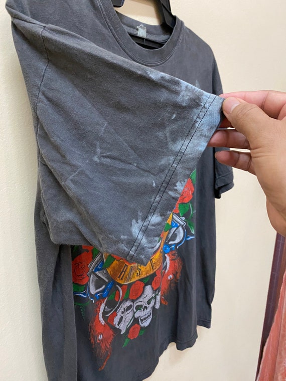 T-shirt Guns N' Roses 'Vintage Heads' Noir - Merchandising Officiel - Taille Regular - Neuf Avec étiquettes