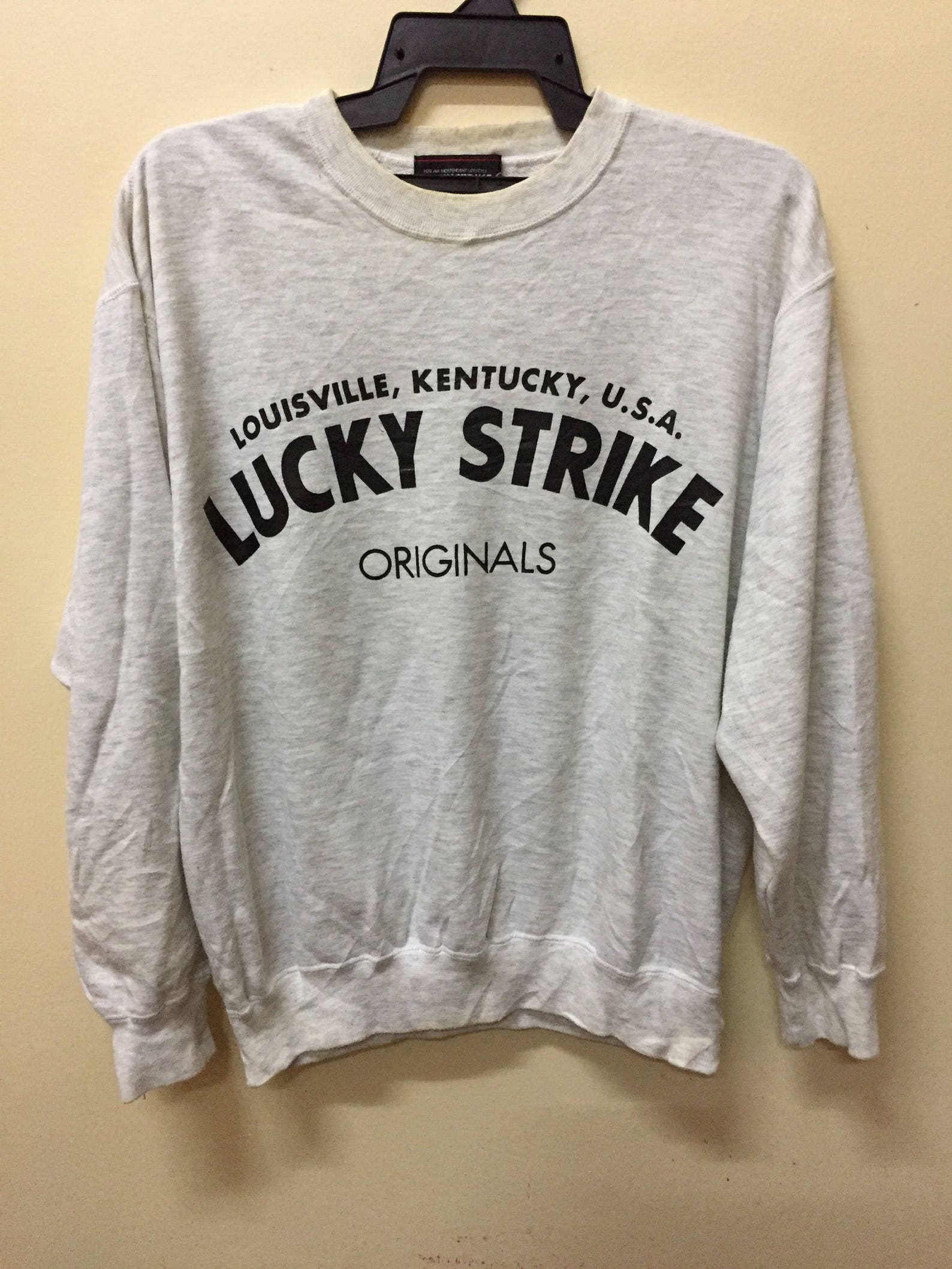 Vintage Lucky Strike Logo Sweatshirt Unisex Size Champion - Etsy