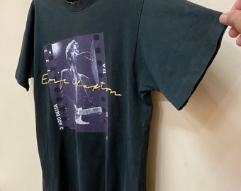 Vintage 90s Eric Clapton 1992 Band T Shirt - Etsy