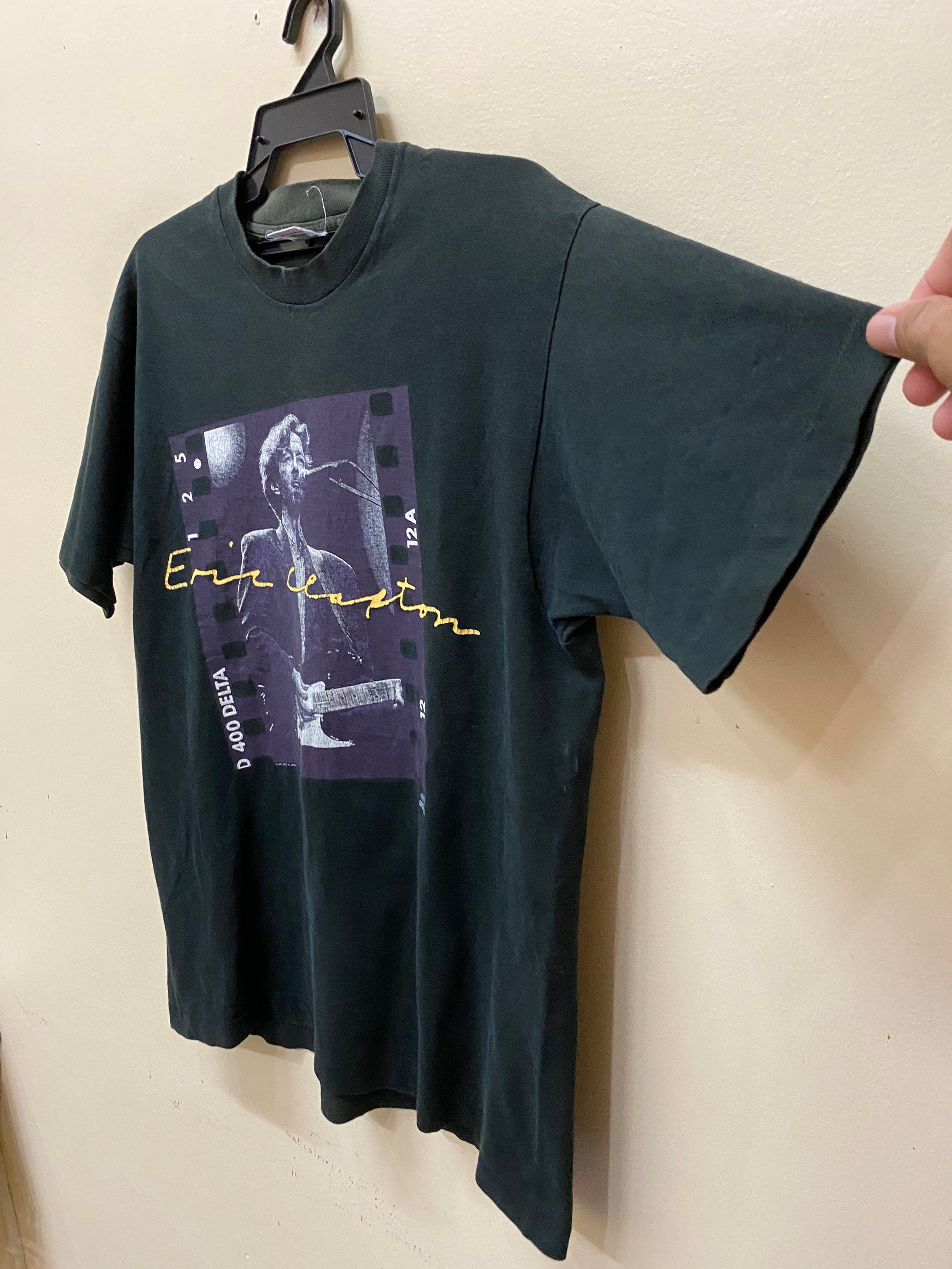 Vintage 90s Eric Clapton 1992 Band T Shirt - Etsy
