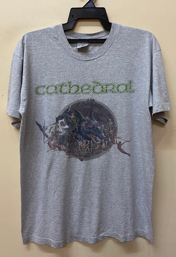 cathedral Tシャツ (ビンテージ品) カテドラル Cathedral メタルTシャツ 90's ヴィンテージ - メルカリ