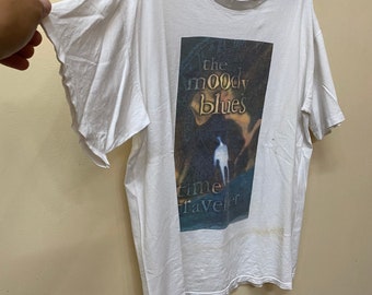 Vintage 90s the Moody Blues Time Traveller Tour T Shirt - Etsy