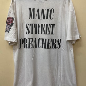 Vintage Manic Street Preachers Generation Terrorists T shirt image 2
