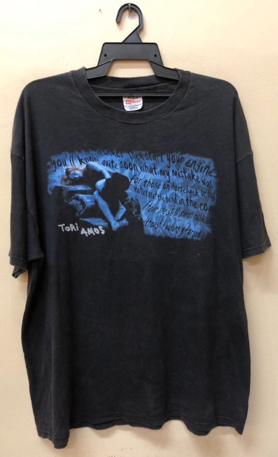 Vintage 90s Tori Amos Plugged 98 Bandtee tshirt Bj
