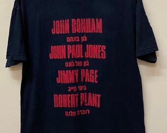 90年代のヴィンテージ レッド・ツェッペリン 海賊版 T シャツ