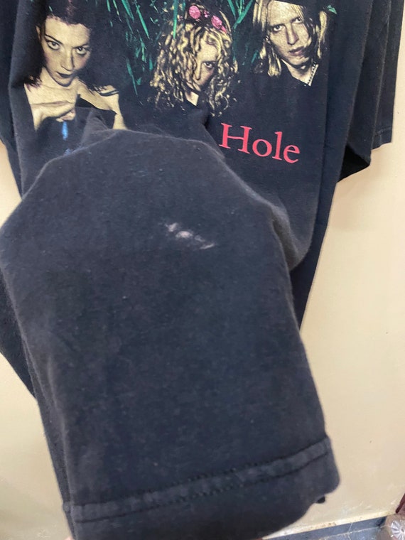 【超絶ボロ】90s HOLE バンドTシャツ ヴィンテージ XL グランジ Vintage 90 Hole World Tour 1999 Bandtee Grunge Shirt - Etsy