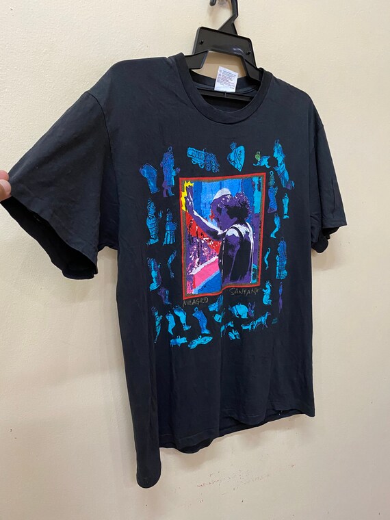Vintage 90s Milagro Santana 1992 T Shirt - Etsy