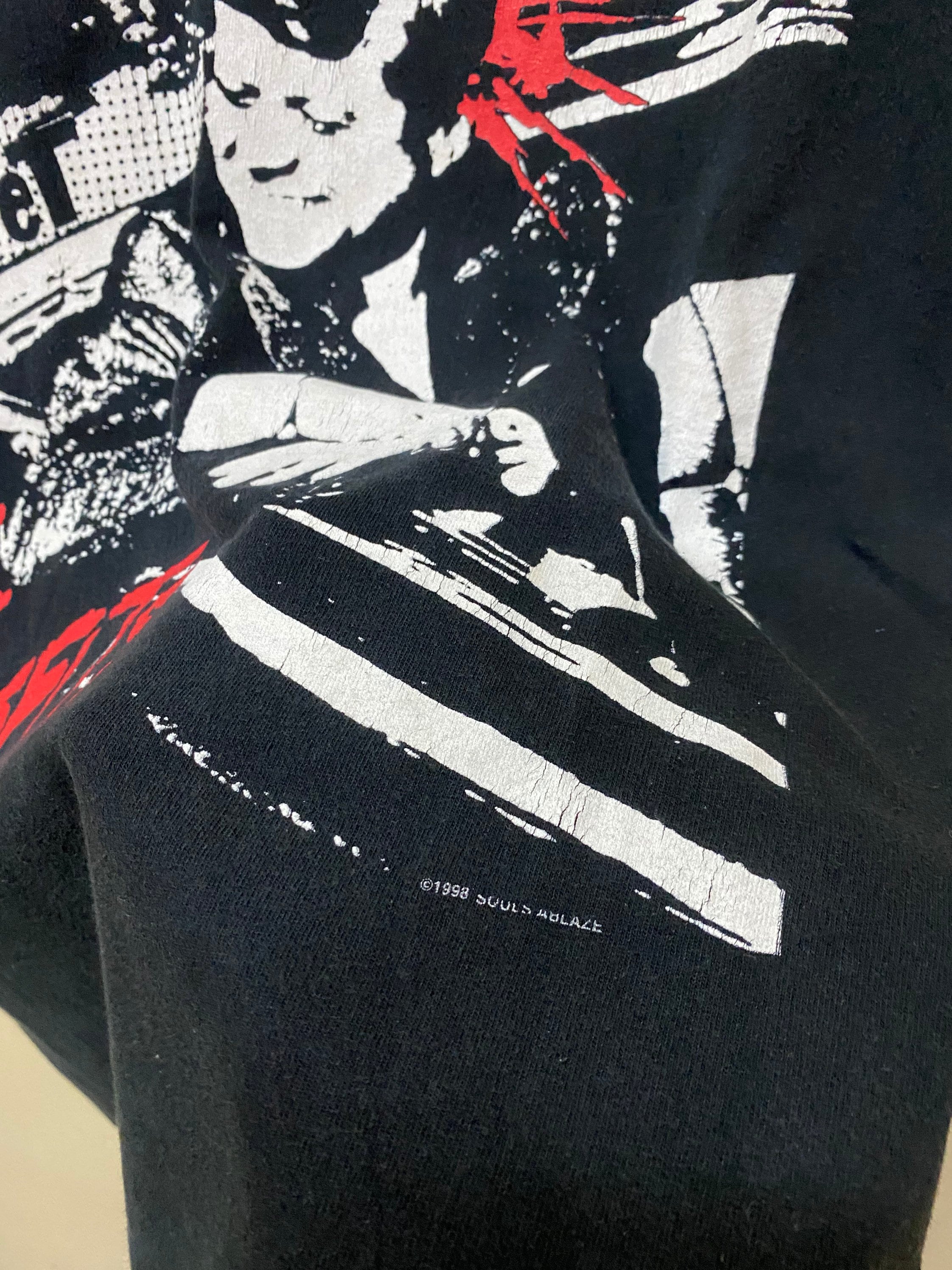 XL90sミスフィッツBulletTシャツ白ヴィンテージケネディー