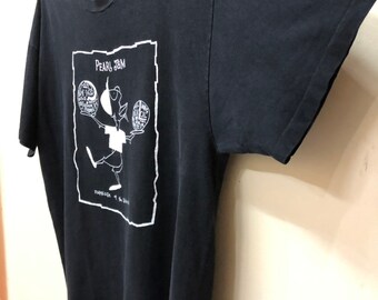 90's Pearl Jam Tシャツ ビンテージ Soundgarden Pearl Jam T-shirt, Vintage Rare Ringer Tee Shirt, Mudhoney