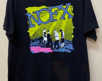 Vintage 90s NOFX Concert T-shirt, Punk Rock Band Tee - Etsy
