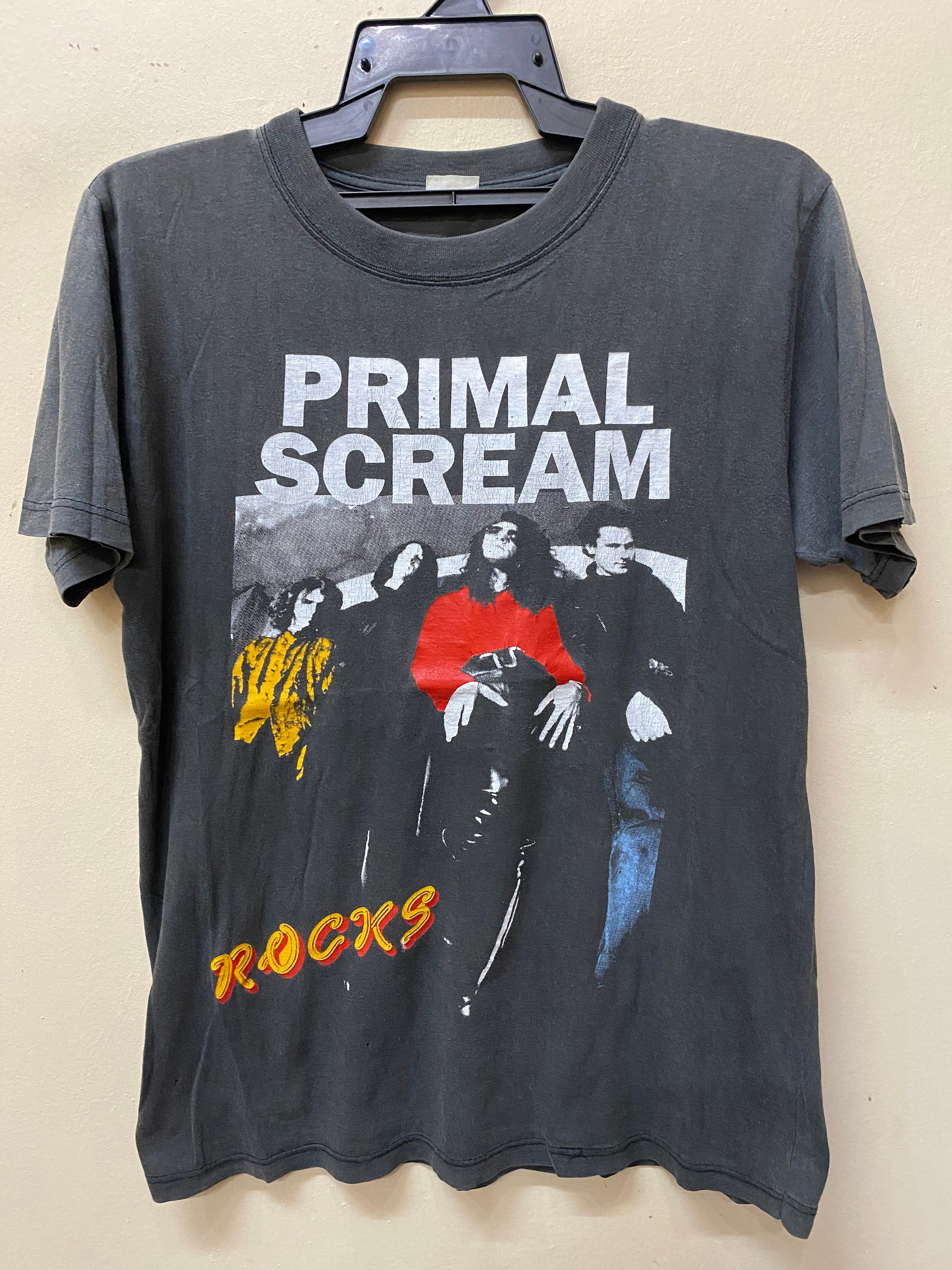 Rare Vintage Primal Scream Rocks Bandtee Shirt - Etsy