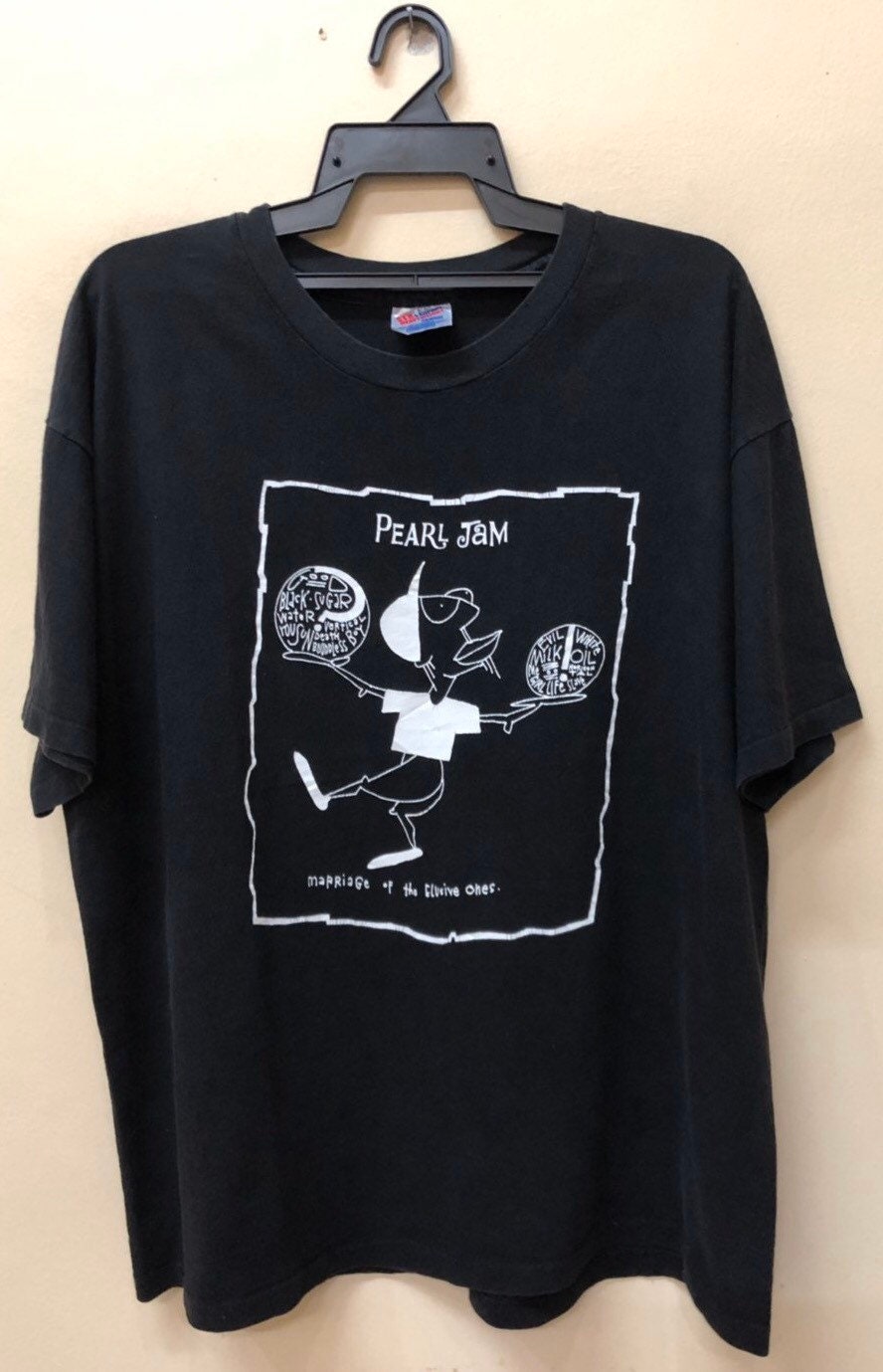 90's Pearl Jam Tシャツ ビンテージ Soundgarden Pearl Jam T-shirt, Vintage Rare Ringer Tee Shirt, Mudhoney