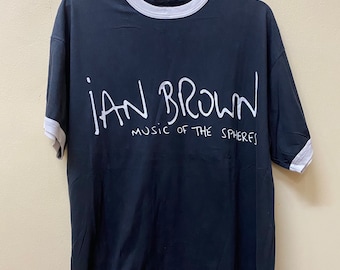 Vintage ian brown the verve indie uk band t shirt