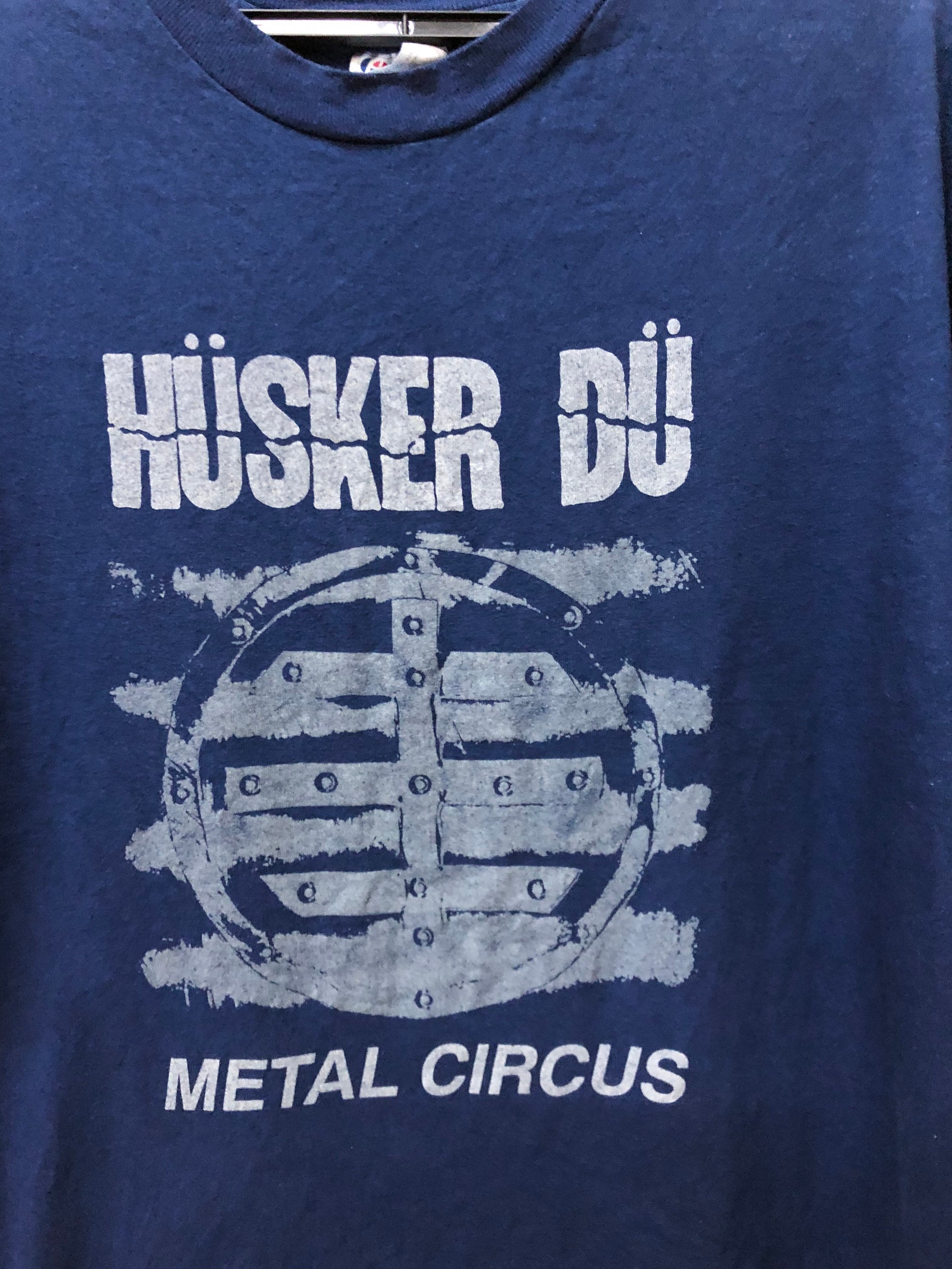 Vintage Husker Du Metal Circus Promo Tour Tshirt My Bloody