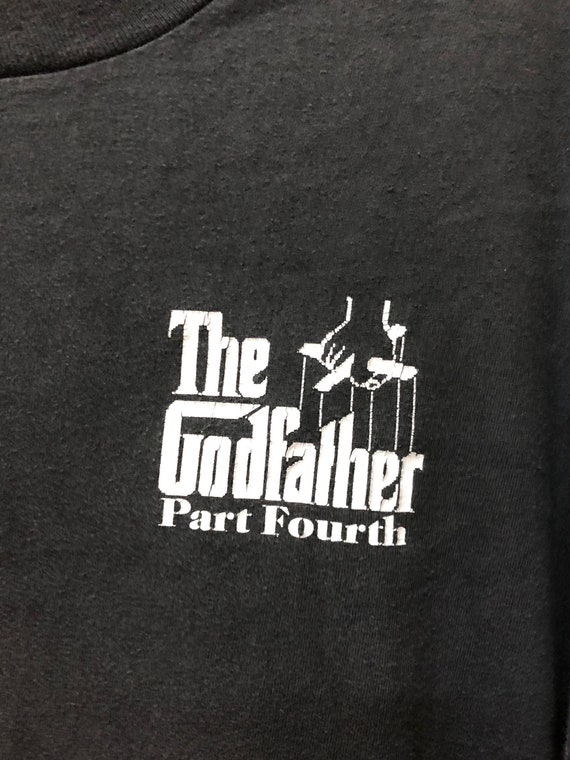 Vintage 90s The GodFather Part Four Longsleeve ts… - image 2