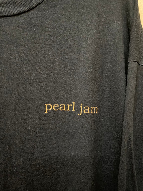 Vintage 90s Pearl Jam Vitalogy Longsleeve shirt D… - image 5