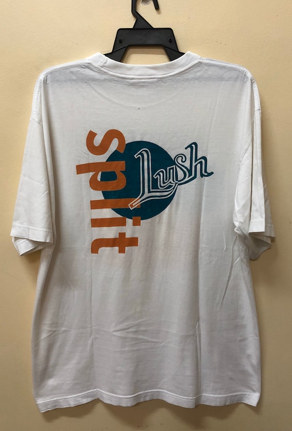 Vintage 90s Lush Split Shoegaze Band T-Shirt Bjork Ride Oasis ...