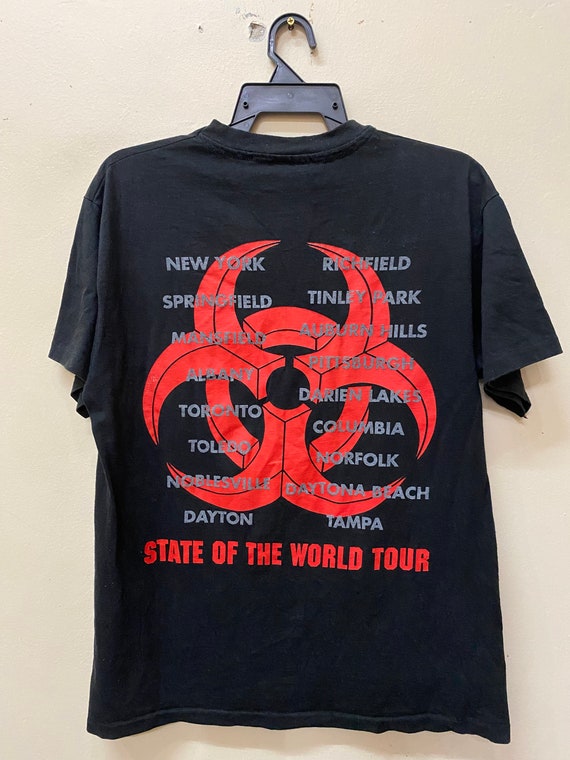 Vintage 90s Biohazard State of the Tour Bandtee Shirt - Etsy