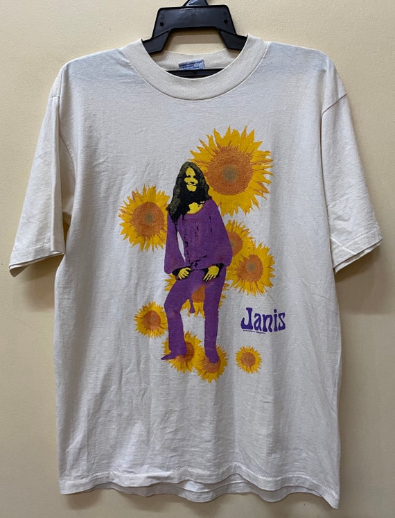 Vintage 90s Janis Joplin 1994 Band t shirt - Etsy 日本