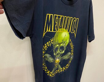 Buy Vintage Metallica No Leaf Clover by Pushead Bandtee Shirt