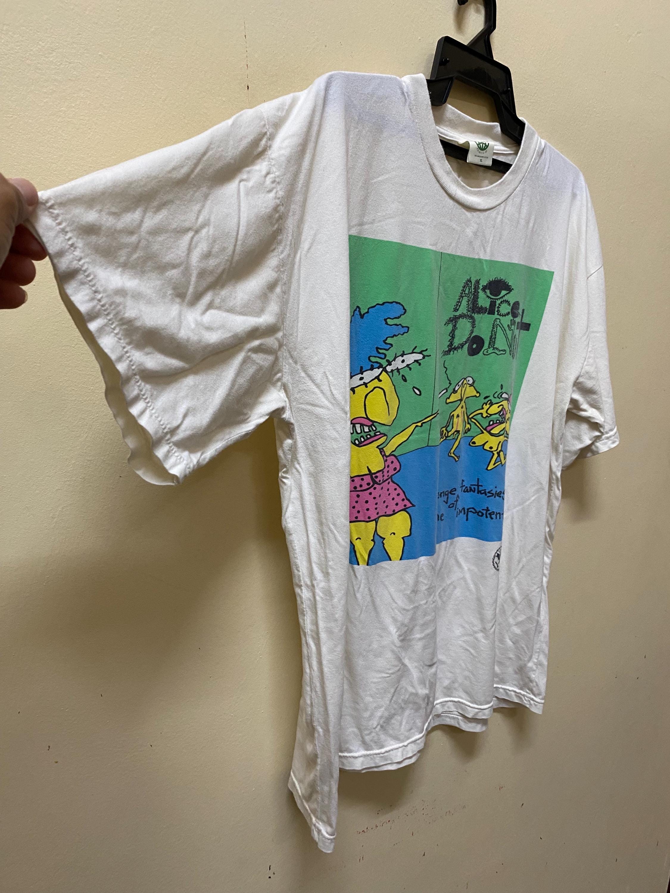 Vintage Alice Donut Alternative Tentacles Record Punk Band Tee