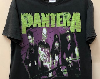 Vintage Pantera 1992 tshirt Soundgarden Alice in Chains Red Hot Chili Peppers Cranberries Lush Hole Butthole Surfers Marilyn Manson