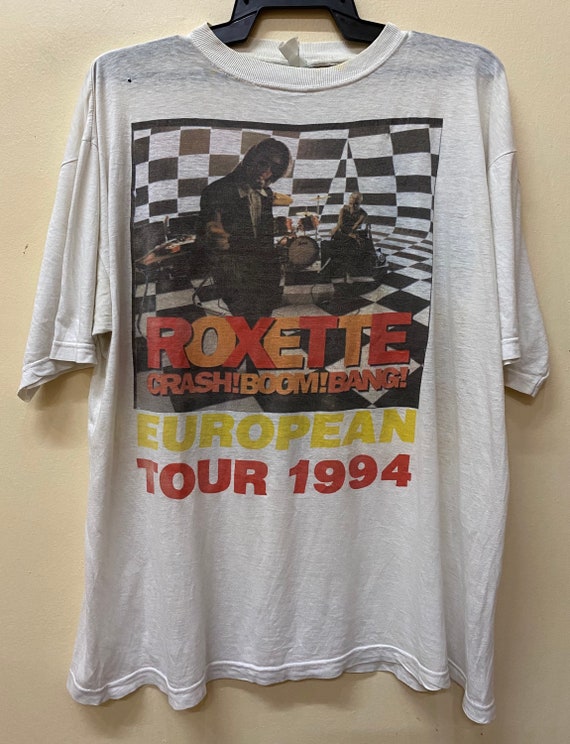 VINTAGE 90s Roxette ロクセット Tシャツ ヴィンテージ Vintage ROXETTE T Shirt, Black, XL - Etsy