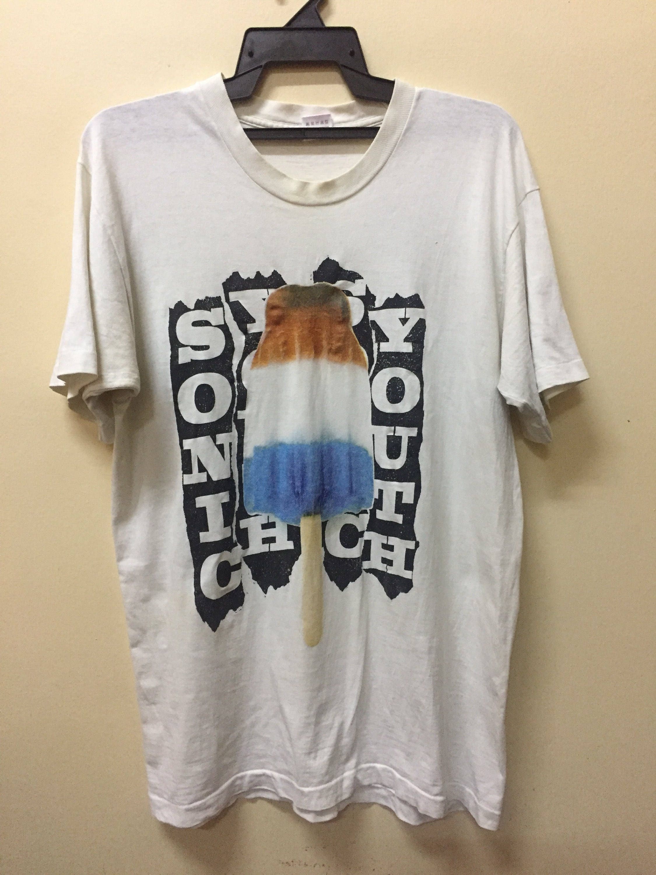 Rare Vintage 90s Sonic Youth t Shirt smashing pumpkins skin Etsy