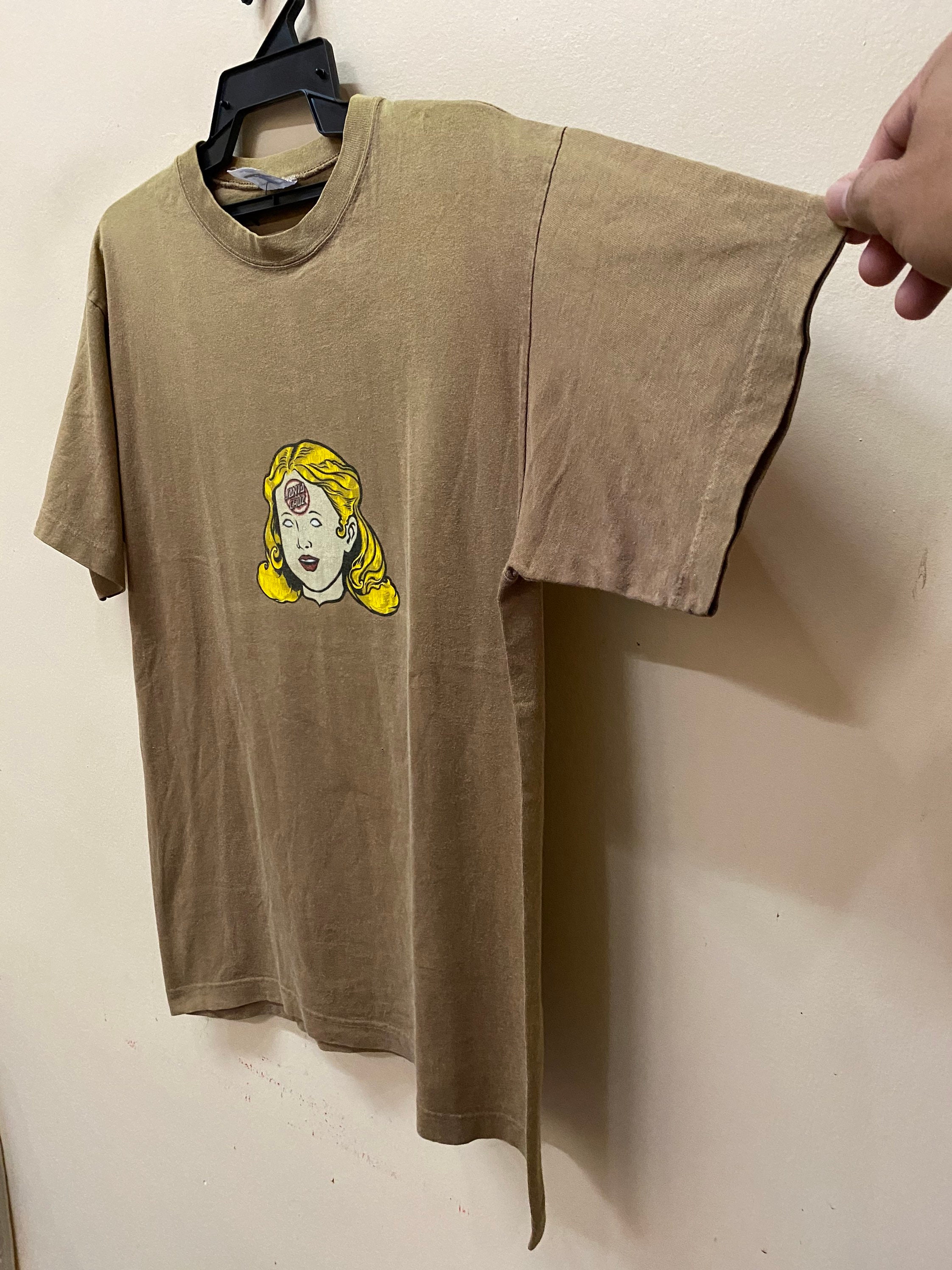 Vintage 90s Santa Cruz Skateboards RARE T Shirt - Etsy