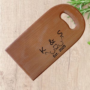 Wooden Cutting Board bread cheese BBQ Personalized Gift for Anniversary Housewarming Kitchen Decor solid beech wood chopping board