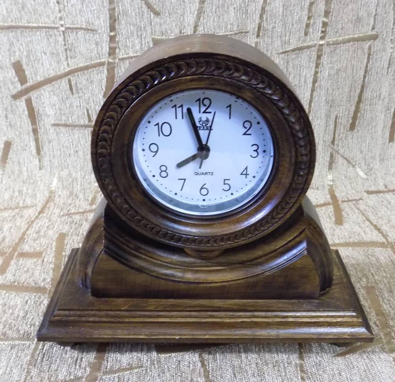 Handmade Grandfather wooden clock hand carved eco wood retro Etsy