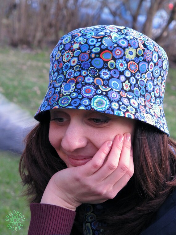 kids designer bucket hat
