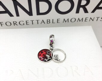 100/% 925 Sterling Silver with Black Enamel Charm Fits DIY Bracelets Necklaces Disney Parks Cute Doll Dangle Charm