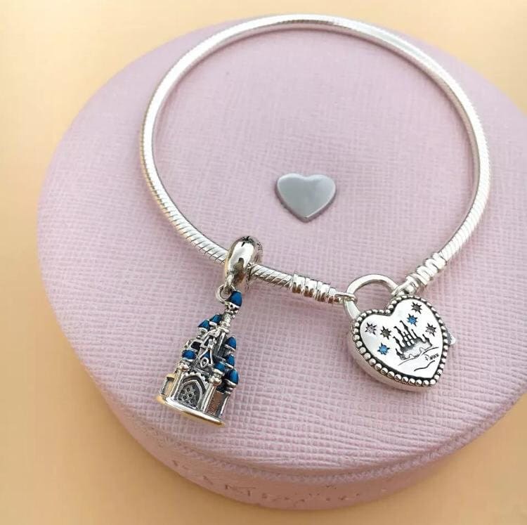 Disney Fantasyland Castle Bracelet With 