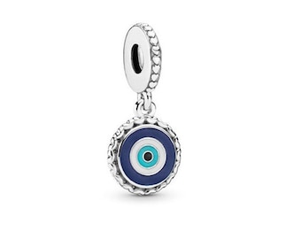 Pandora Evil Eye Silver Charm Dangle 