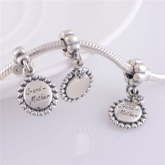 Grandmother Dangle Charm 100% Sterling 