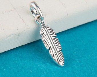 Spiritual Feather Pendant 100% 925 