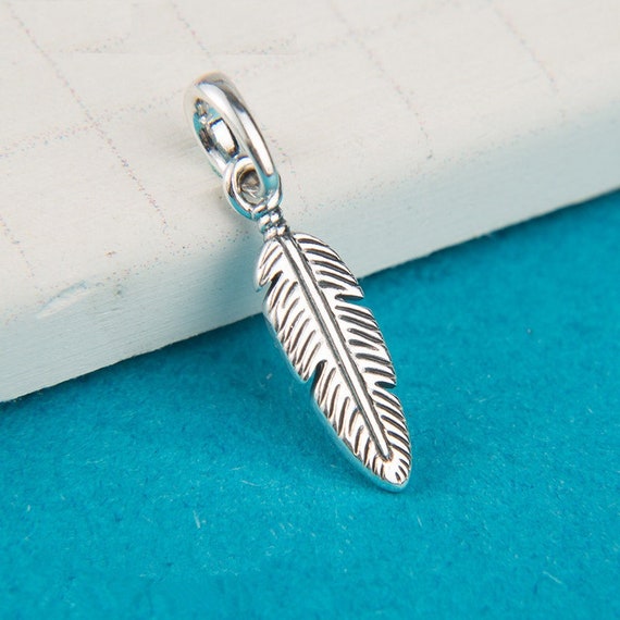Spiritual Feather Pendant 100% 925 