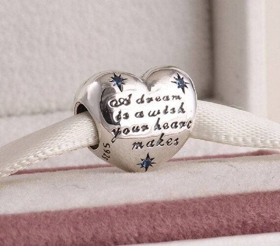 Dream Charm Heart Charm 925 Sterling 