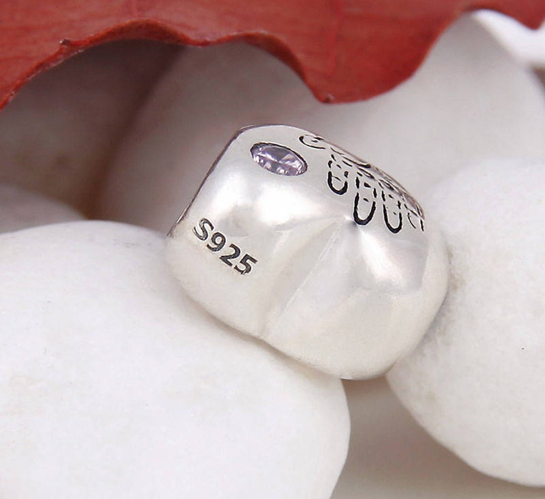 Baby Girl Heart Charm Its a Girl Charm 100 Sterling Silver Etsy