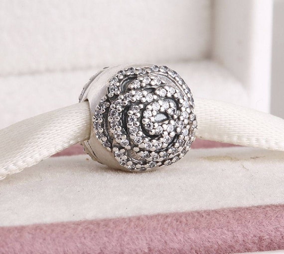 charm clip pandora rose charm clip pandora rose
