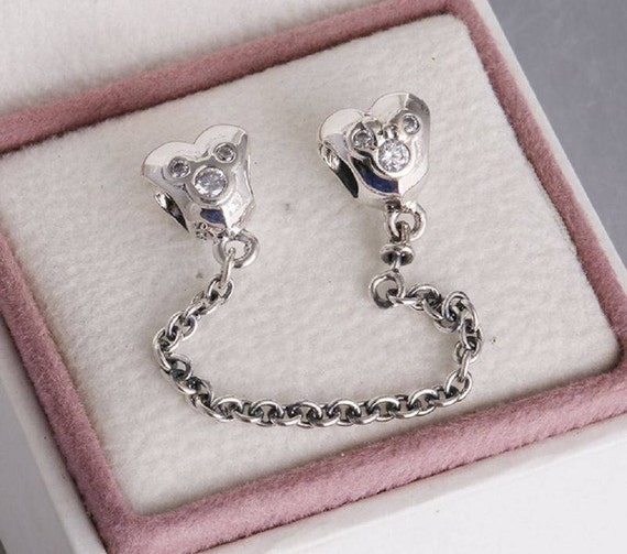 Disney Heart of Mickey Safety Chain 